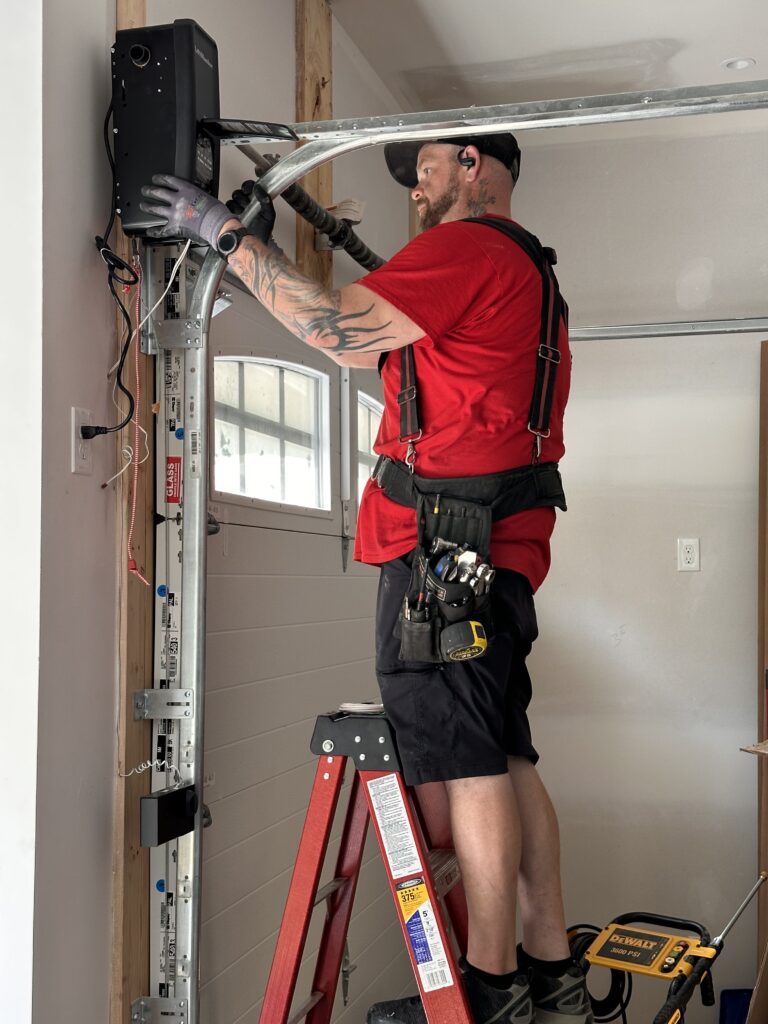 garage door opener installation