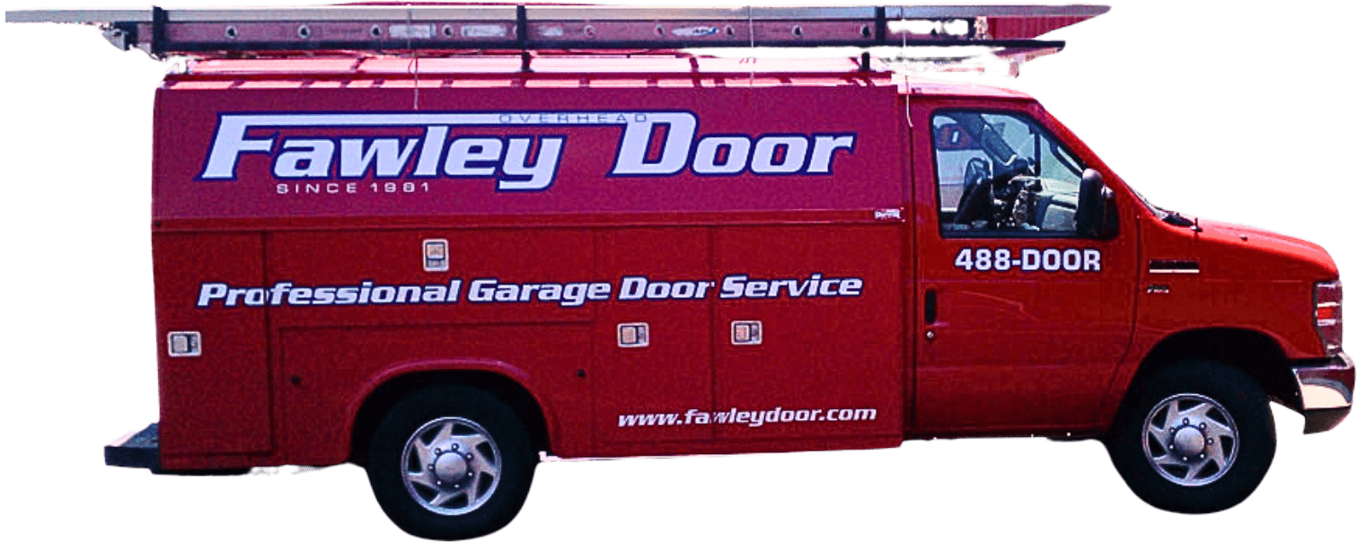 Fawley Overhead Door - Wrapped Van